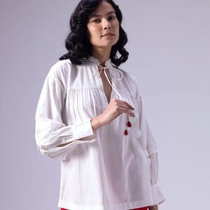 Tsuki White Top